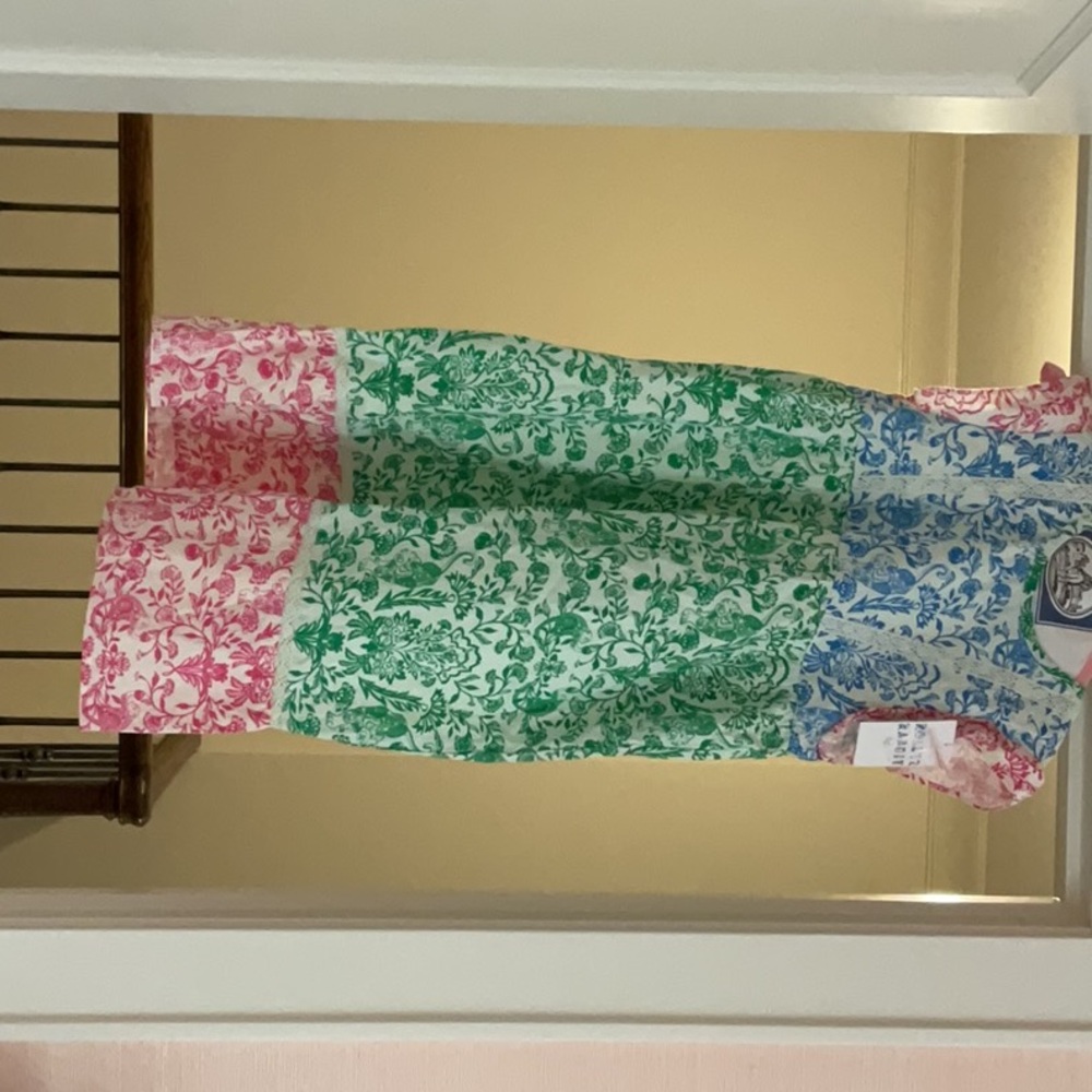 Colorful  Roller Rabbit Floral dress